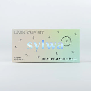 Sylwa Lash Clip Kit mit 20 magnetischen Lash Clips, ideal für die einfache Anbringung von Wimpern ohne Kleber. Perfekte Ergänzung für alle  Sylwa Lash-Styles, um verlorene 10 Clips problemlos zu ersetzen.